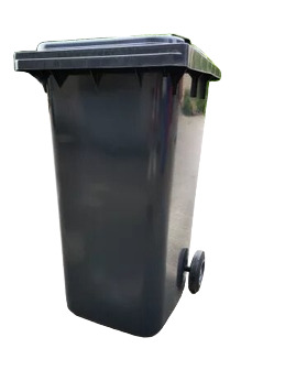 Контейнер для ТПВ об'ємом 240 літрів WEBER, колір сірий